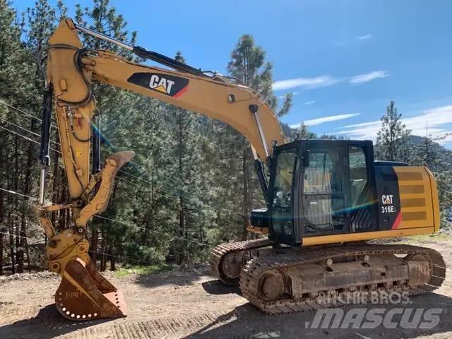 CAT 316 EL Bageri guseničari