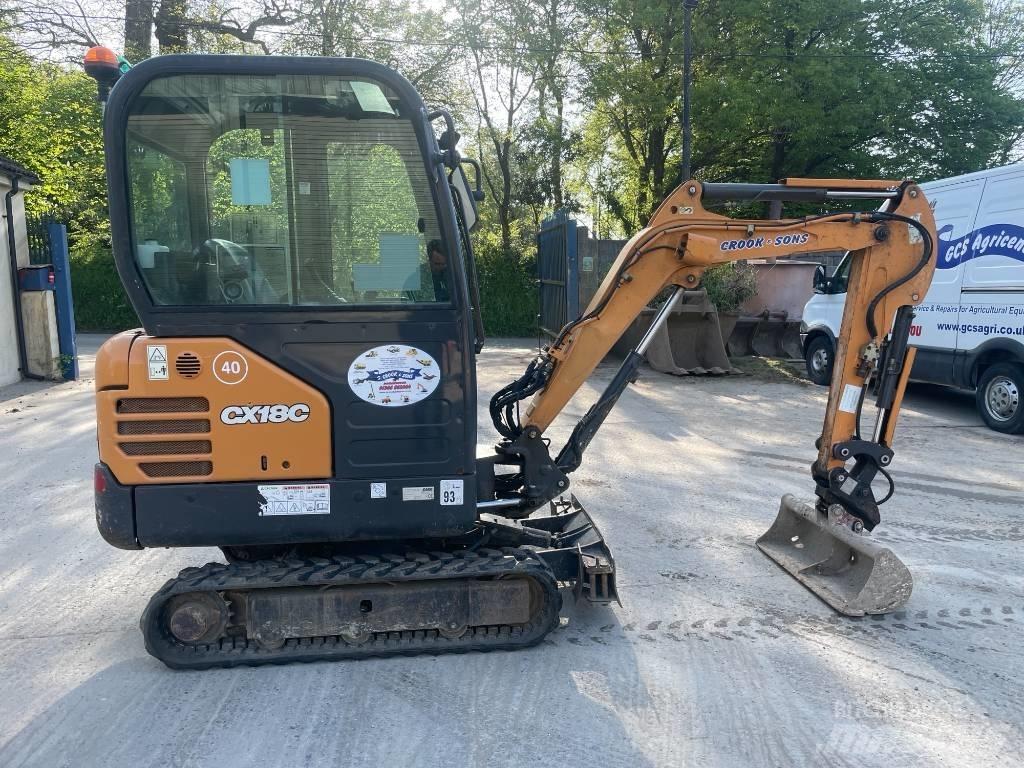 CASE CX 18 C Mini bageri < 7t