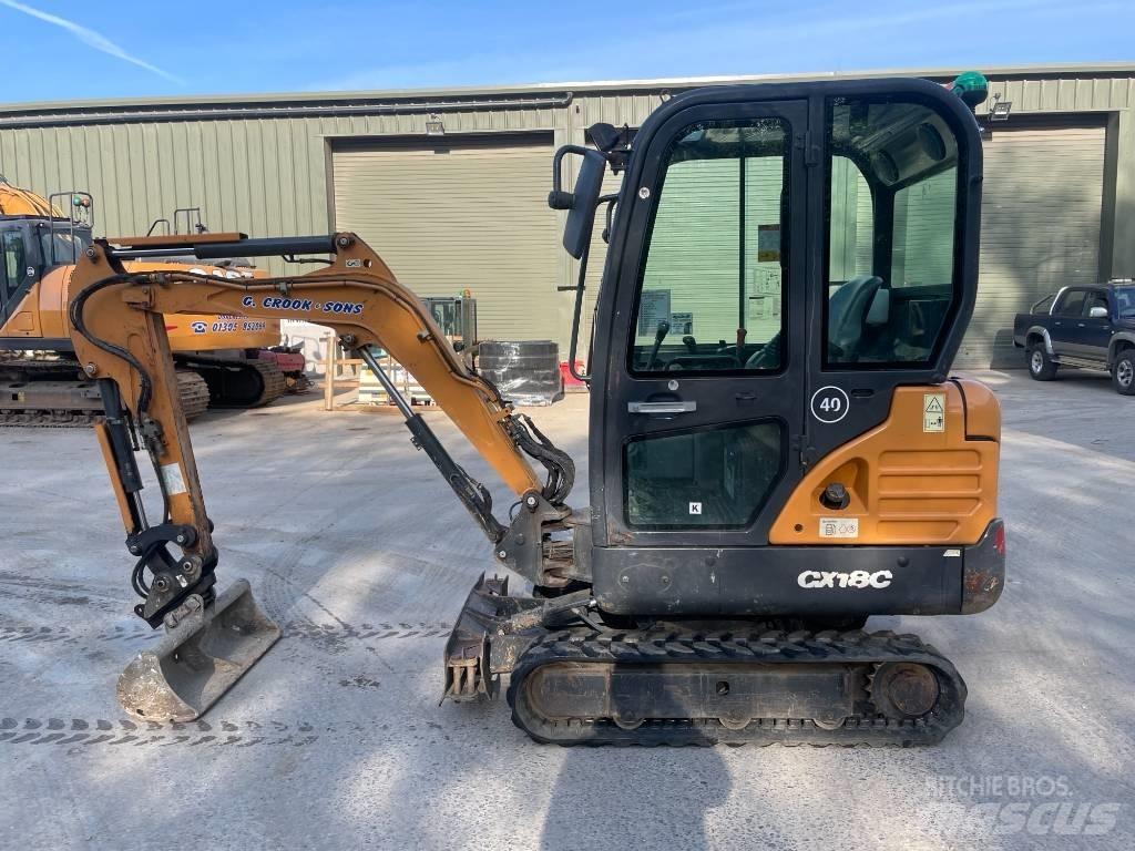 CASE CX 18 C Mini bageri < 7t