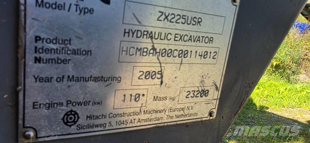Hitachi ZX 225 USR Bageri guseničari