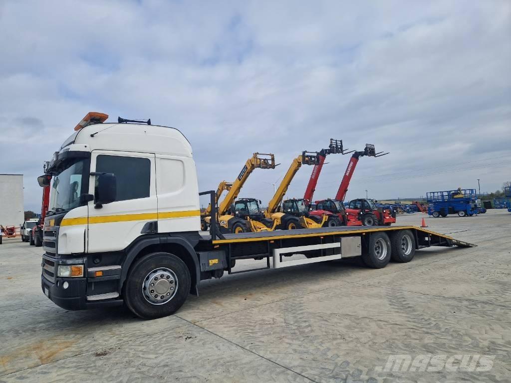 Scania P 400 Kamioni sa ravan platformom / vitlom