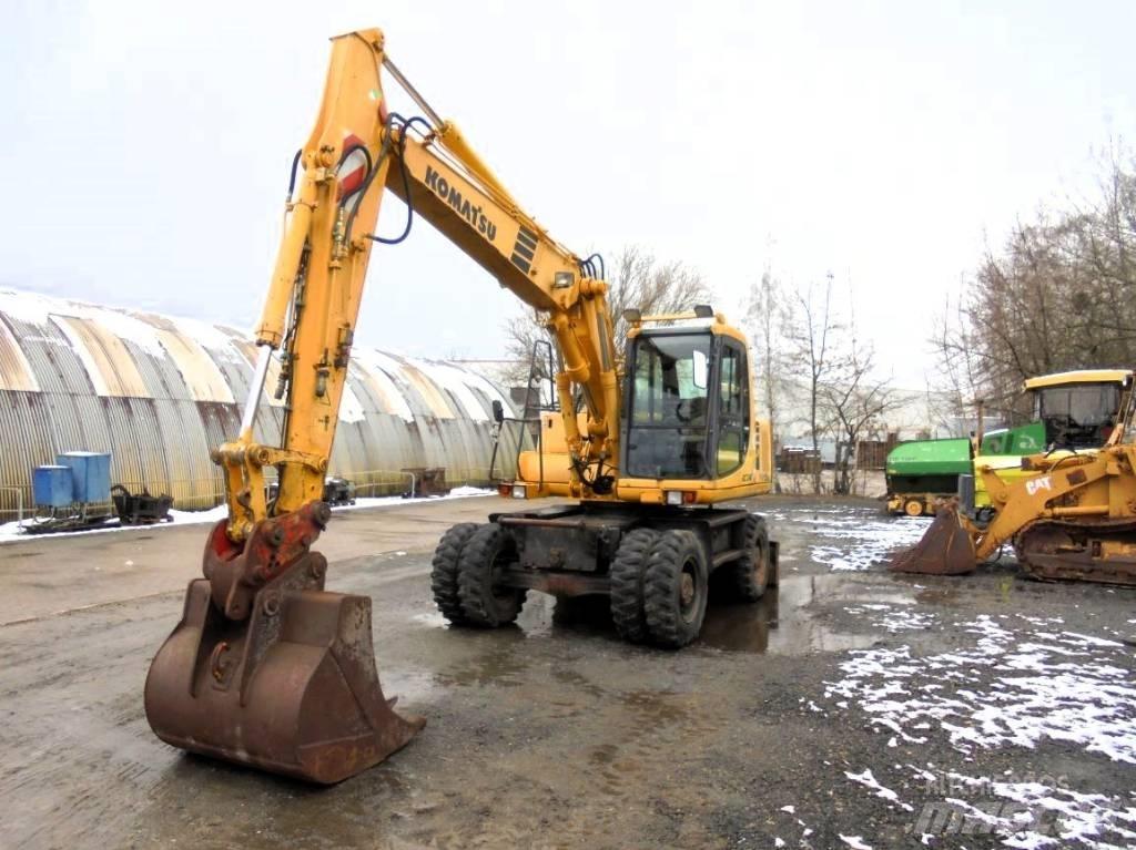 Komatsu PW 130ES-6K Bageri točkaši