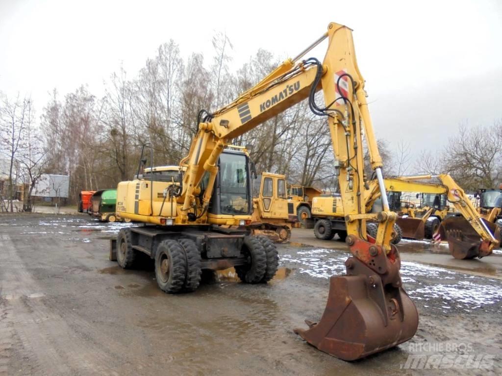 Komatsu PW 130ES-6K Bageri točkaši
