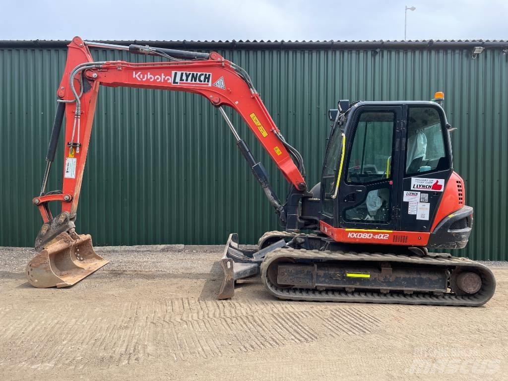 Kubota KX 080 Midi bageri 7t – 12t