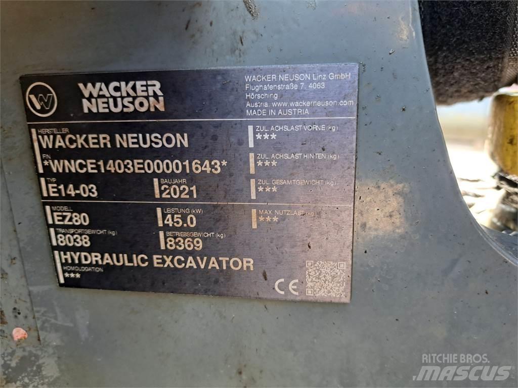 Wacker Neuson EZ80 Bageri guseničari