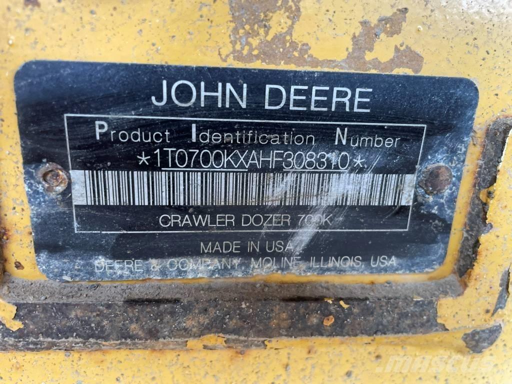 John Deere 700 KLGP Buldožeri guseničari
