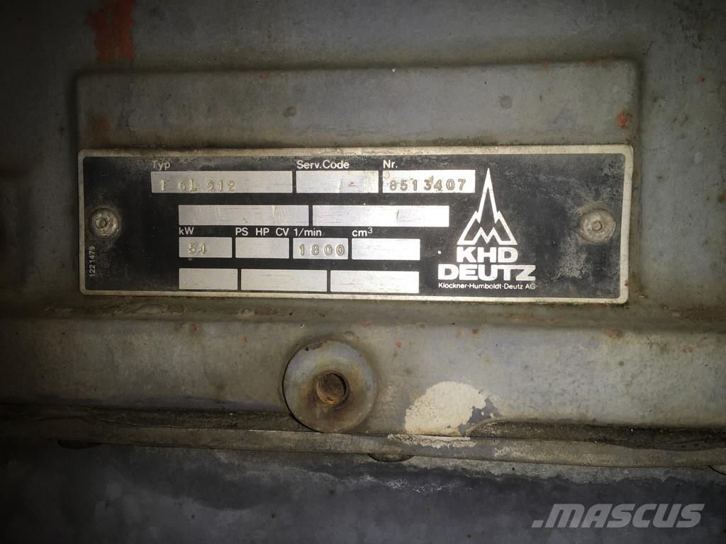Deutz F6L912 USED Motori za građevinarstvo