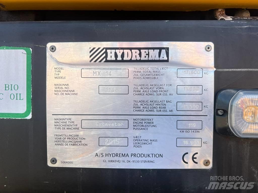 Hydrema MX14 Bageri točkaši