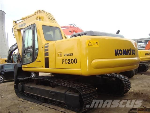 Komatsu PC 200 Bageri guseničari
