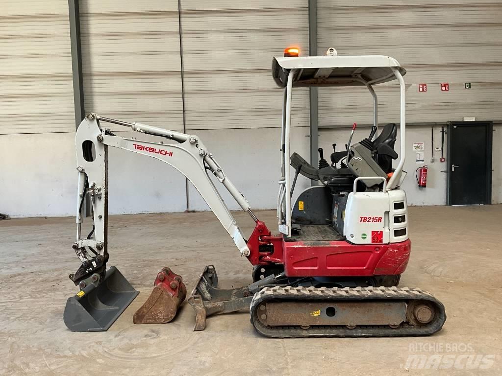 Takeuchi TB 215 R Mini bageri < 7t