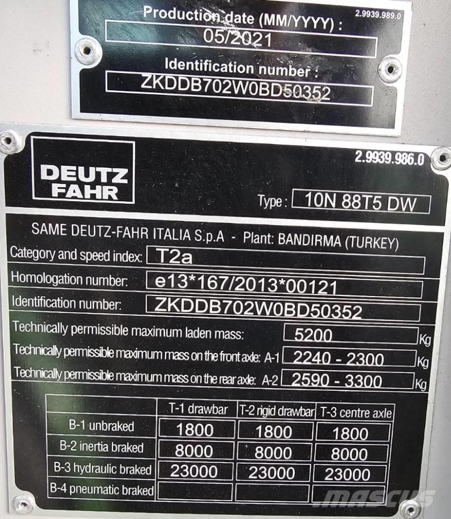 Deutz-Fahr 5090 Traktori