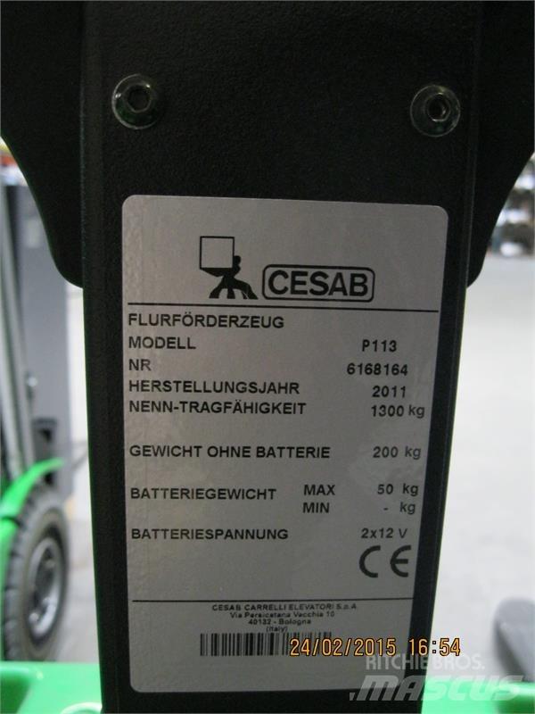 Cesab P213 1,3 to Nisko podizni električni viljuškar
