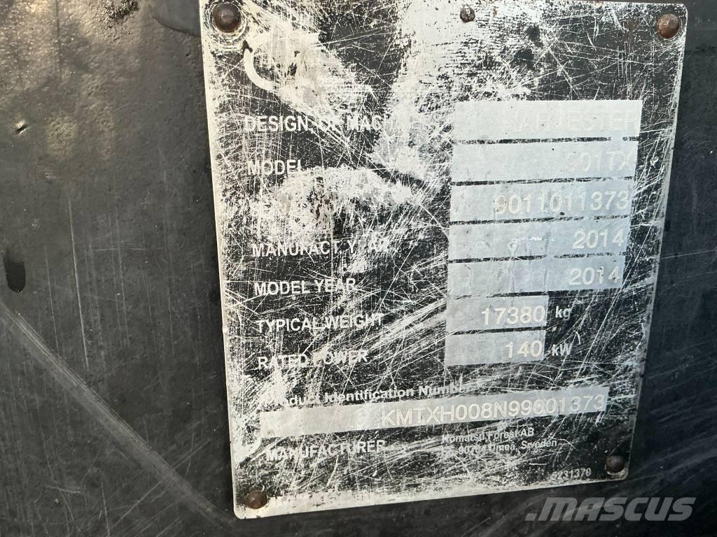 Komatsu 901 TX Harversteri