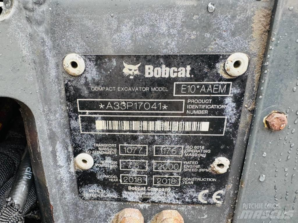 Bobcat E 10 Mini bageri < 7t