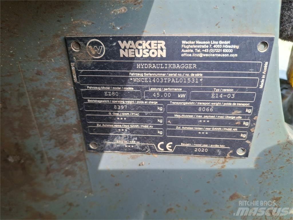 Wacker Neuson EZ80 Bageri guseničari