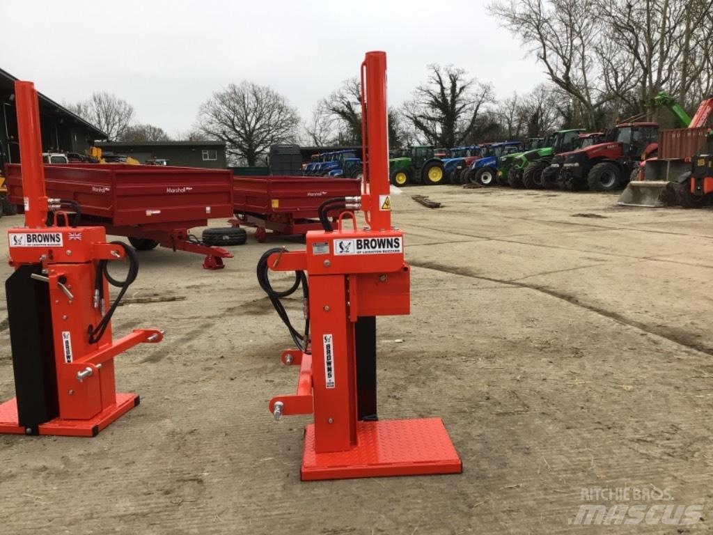 Browns Log splitter Cepači za drva, drobilice za drvo i strugači