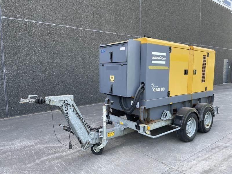 Atlas Copco QAS 80 Dizel generatori