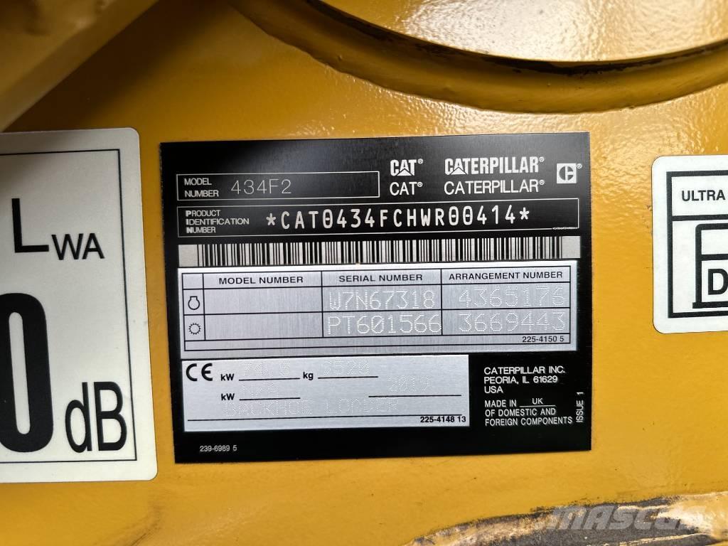 CAT 434 F Rovokopači