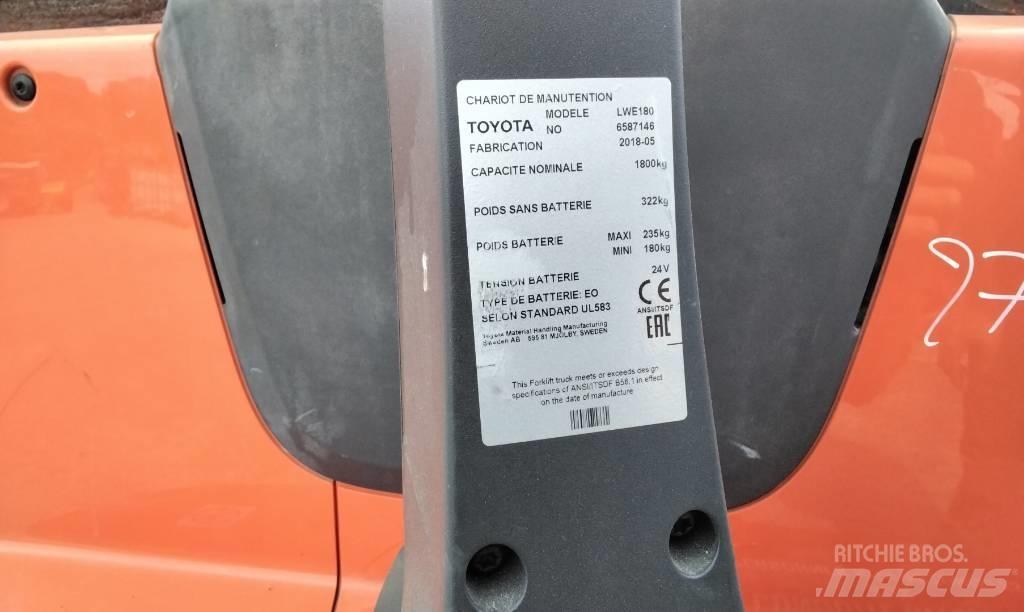 Toyota LWE180 Nisko podizni električni viljuškar