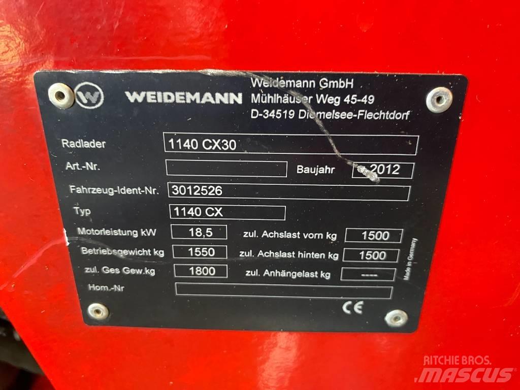 Weidemann 1140 CX30 Višenamenski utovarivači