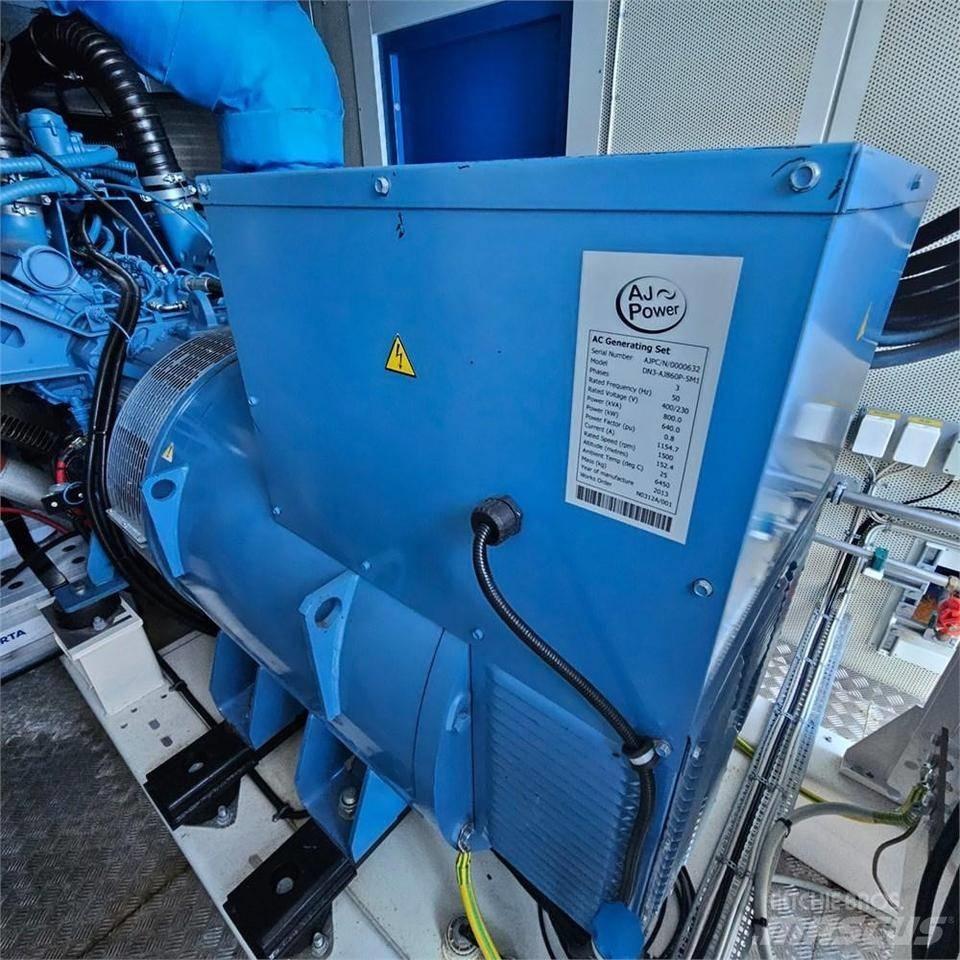 MTU 800 KVA Dizel generatori