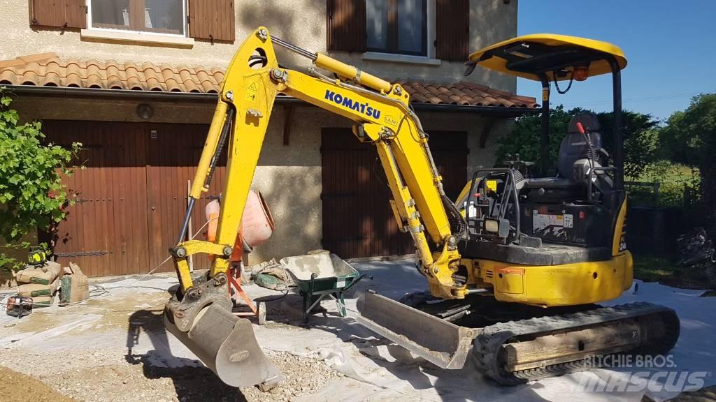 Komatsu PC24MR-5 Mini bageri < 7t