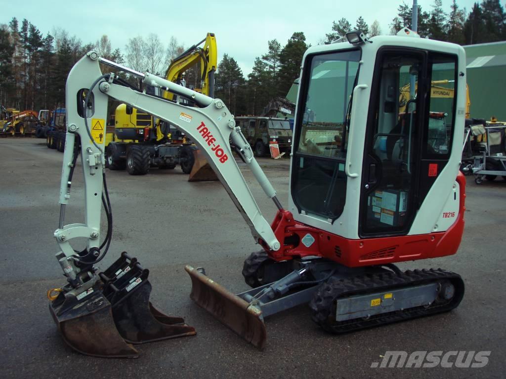 Takeuchi TB 216 Mini bageri < 7t