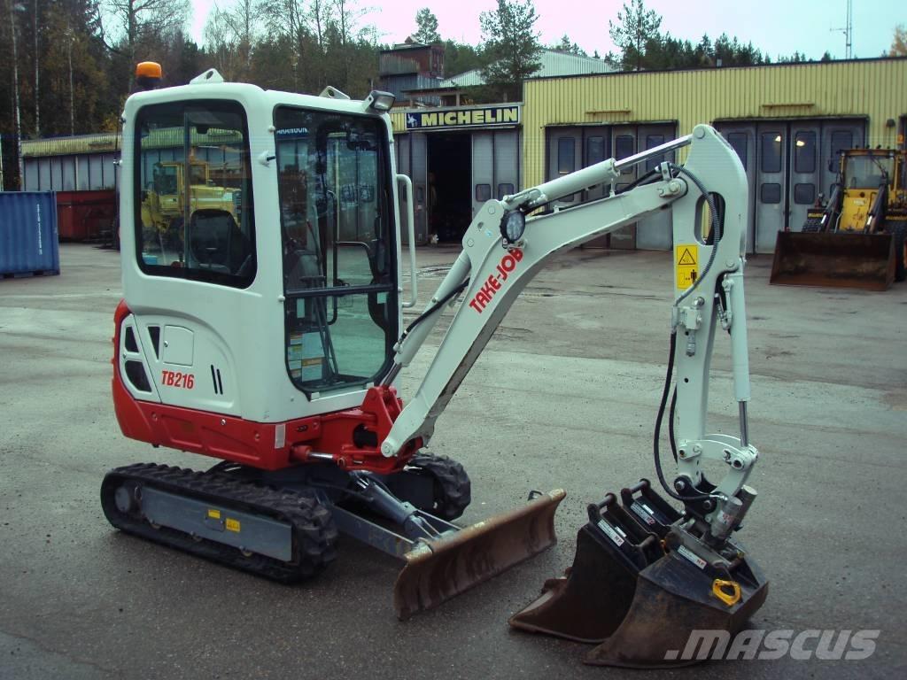 Takeuchi TB 216 Mini bageri < 7t
