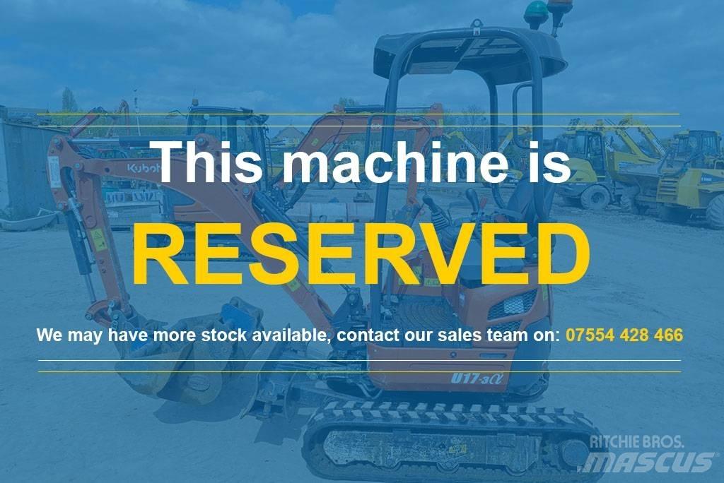 Kubota U 17-3 Mini bageri < 7t