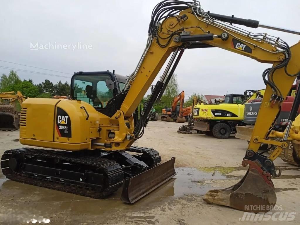 CAT 308E2CR Bageri guseničari