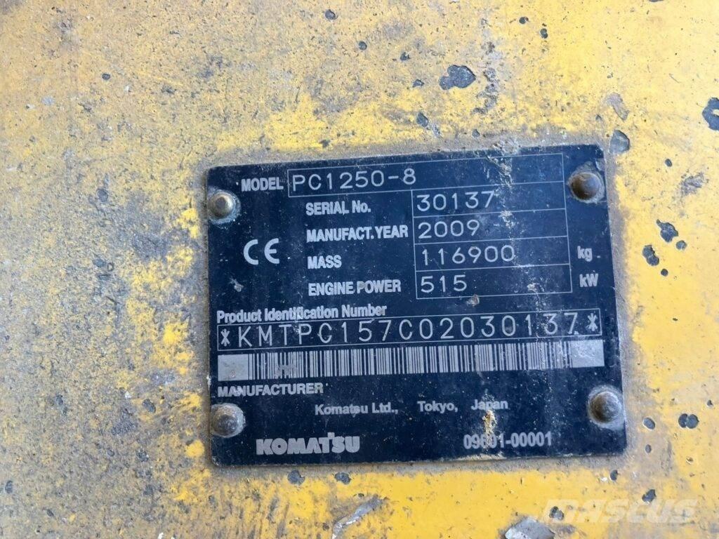 Komatsu PC1250-8 Bageri guseničari