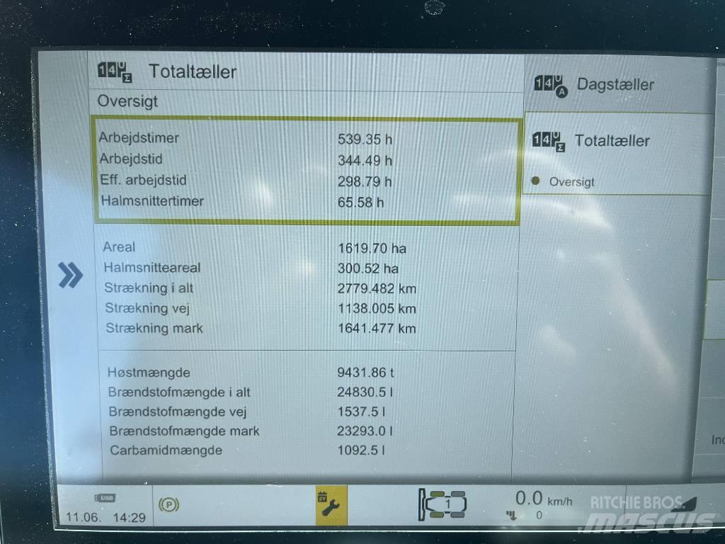 CLAAS Lexion 8800TT Kombajni