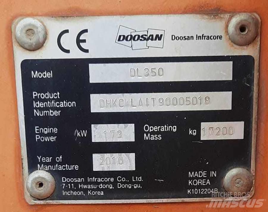 Doosan DL 350 Utovarivači na točkove