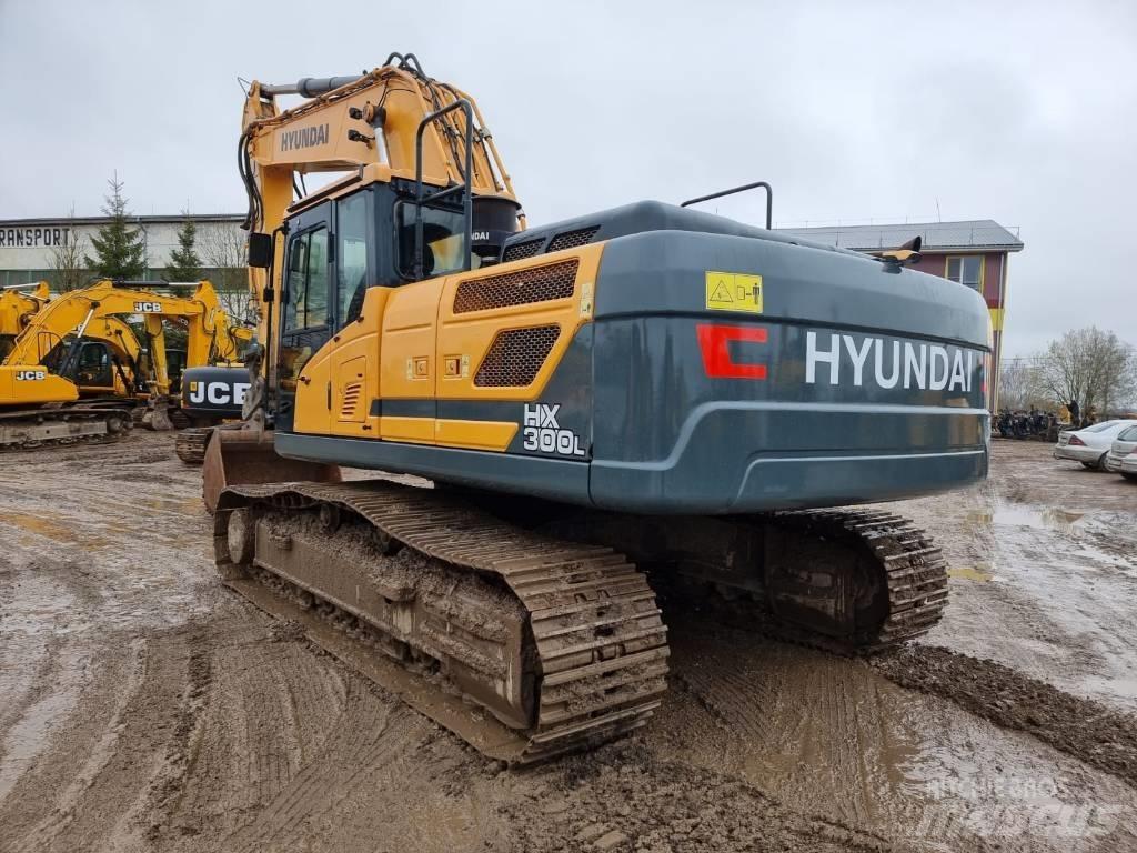 Hyundai HX 300 L Bageri guseničari