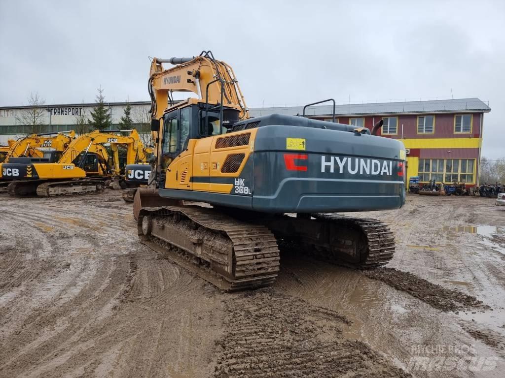 Hyundai HX 300 L Bageri guseničari