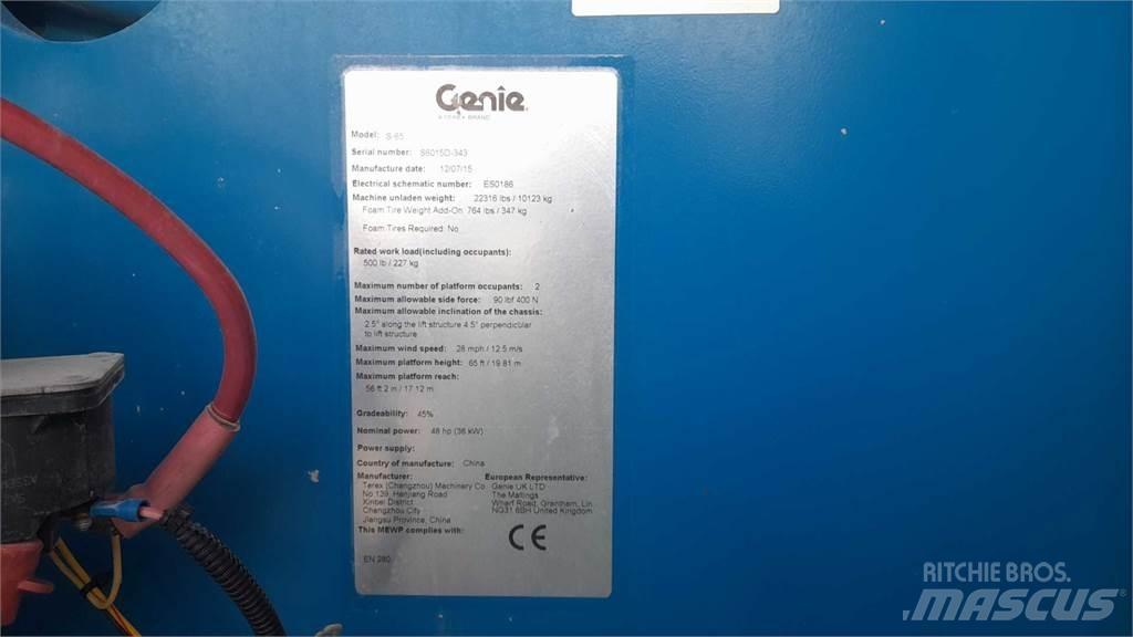 Genie S65 Teleskopske podizne platforme