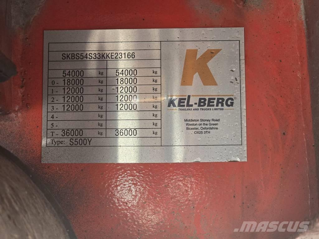 Kel-Berg 3 AS Poluprikolice sa otvorenim sandukom