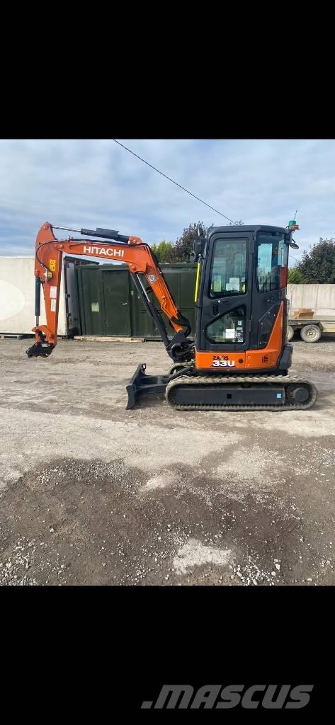  2022 Hitachi 33U-6 Mini bageri < 7t
