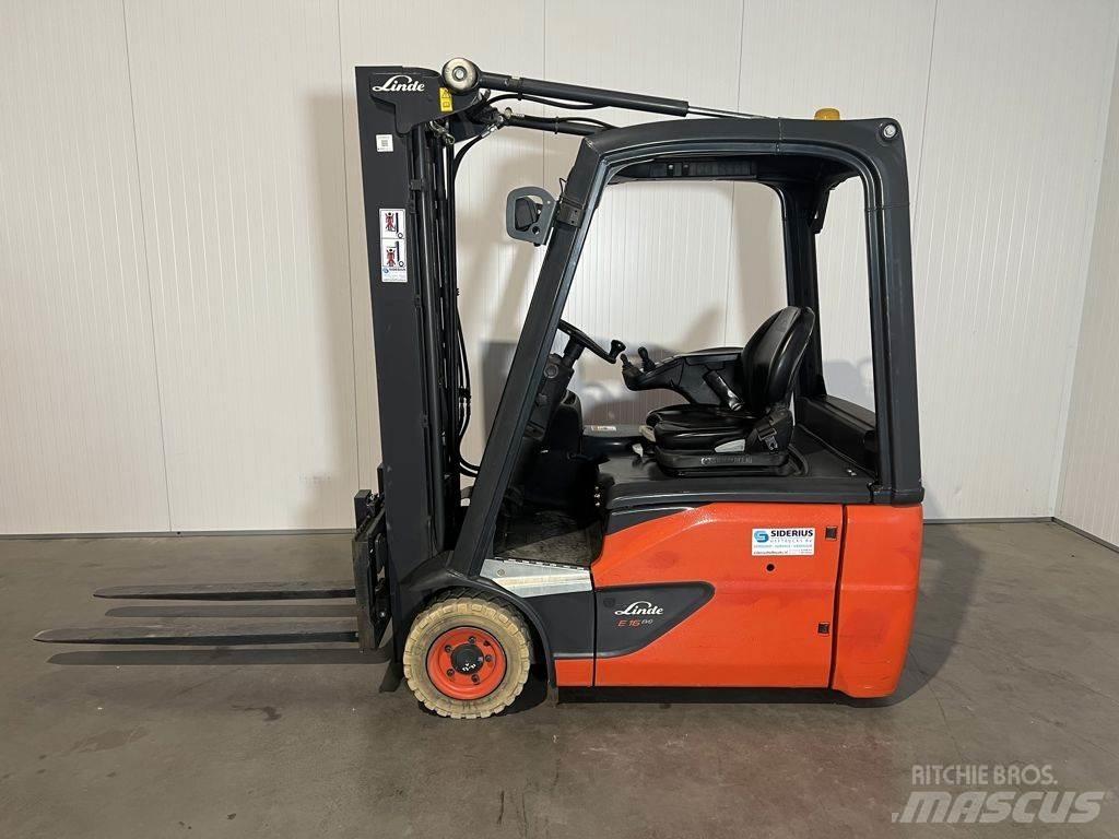 Linde E16-02 Električni viljuškari
