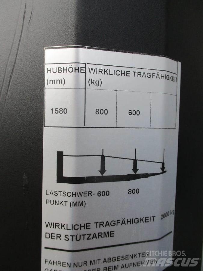 BT SWE 080L Ručni električni viljuškar