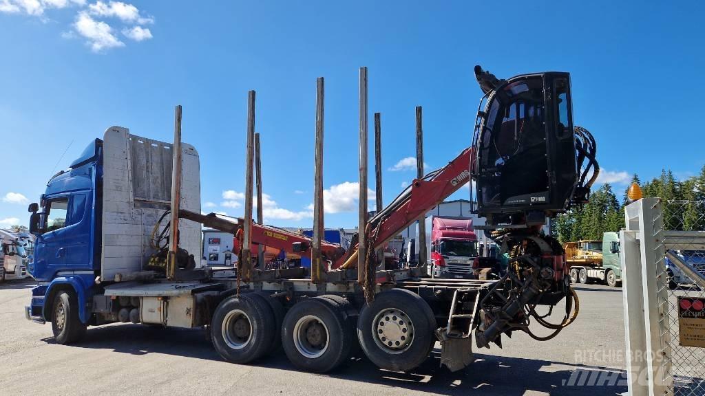 Scania R730 8x4*4 Kamioni za drva Šticari