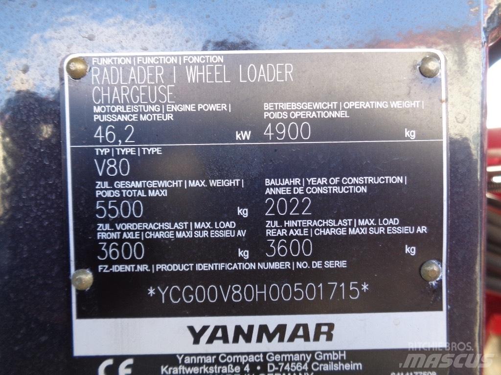Yanmar V80 Utovarivači na točkove