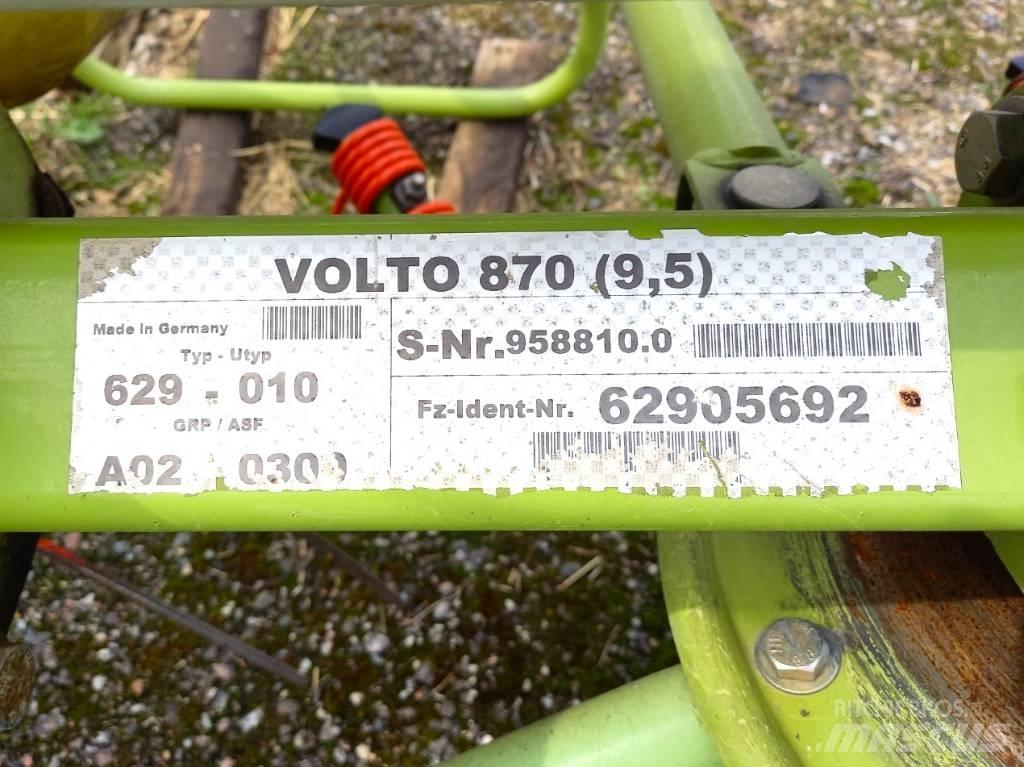 CLAAS Volto 870 Okretači i sakupljači sena