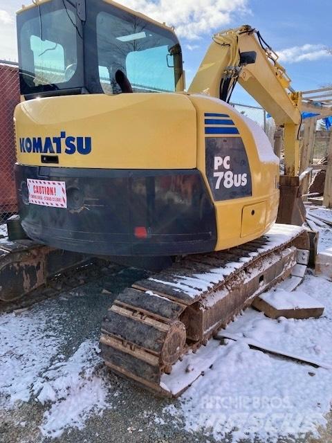 Komatsu PC 78 Bageri guseničari