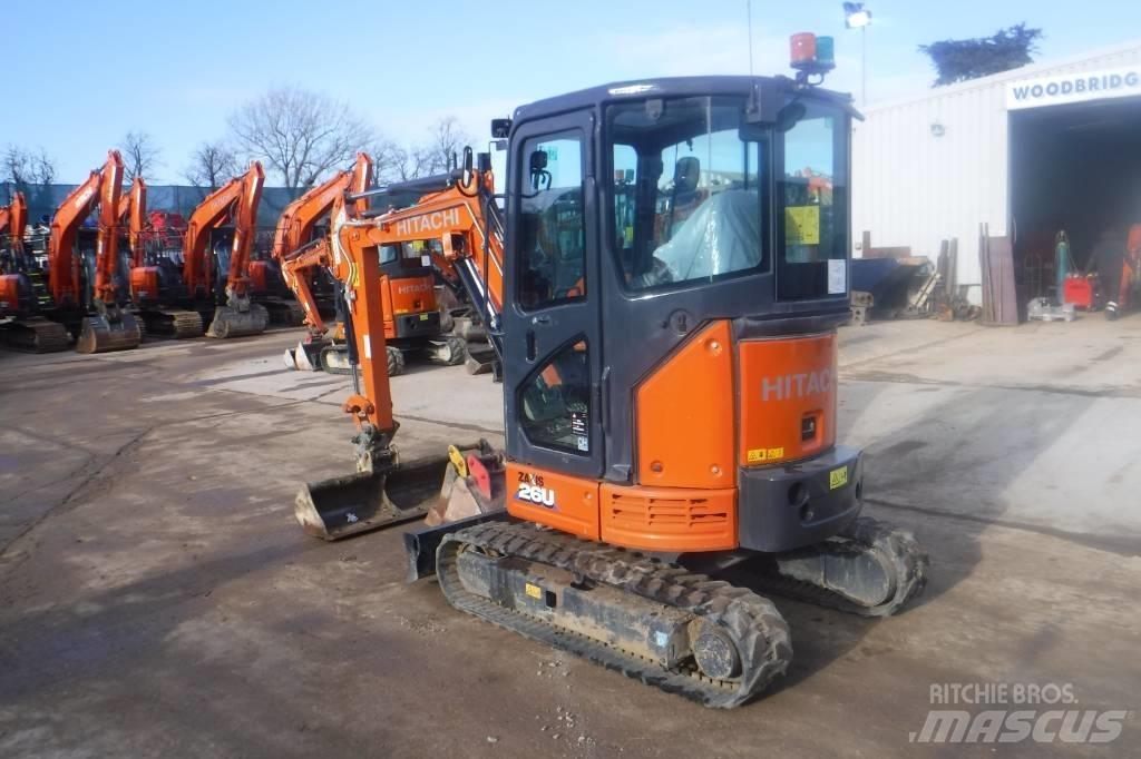 Hitachi ZX 26 U-6 Mini bageri < 7t
