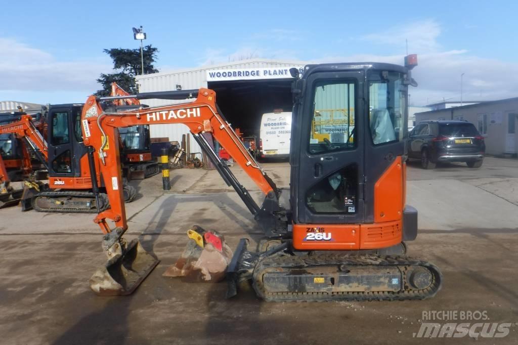 Hitachi ZX 26 U-6 Mini bageri < 7t