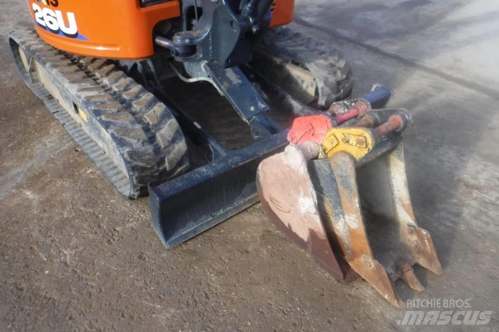 Hitachi ZX 26 U-6 Mini bageri < 7t