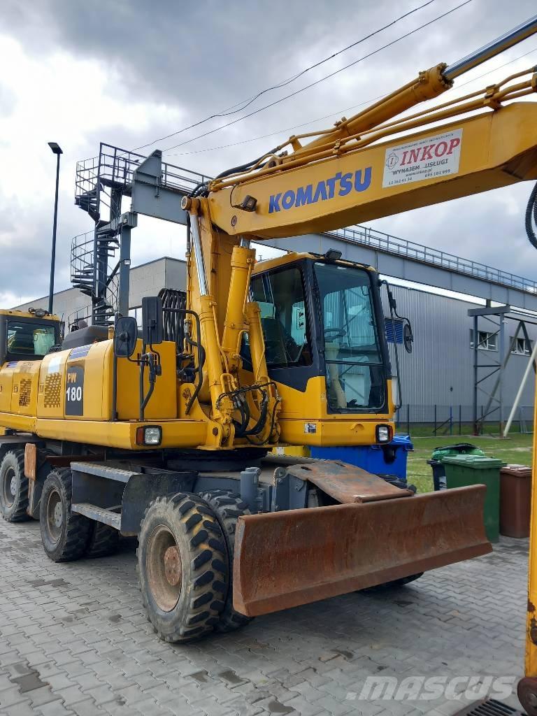 Komatsu PW 180-7EO Bageri točkaši