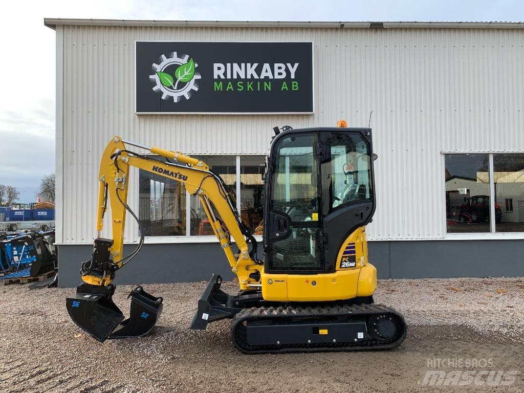 Komatsu PC26 MR-5 Mini bageri < 7t