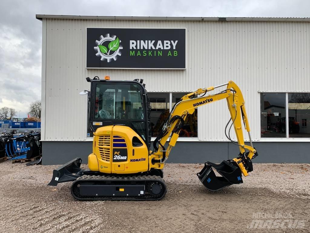 Komatsu PC26 MR-5 Mini bageri < 7t